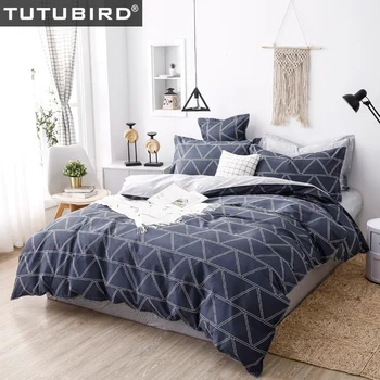 

Green soft duvet cover for family 100% cotton brief style bed sheet linen boy man 4pcs with pillowcase bedlinen hometexitle