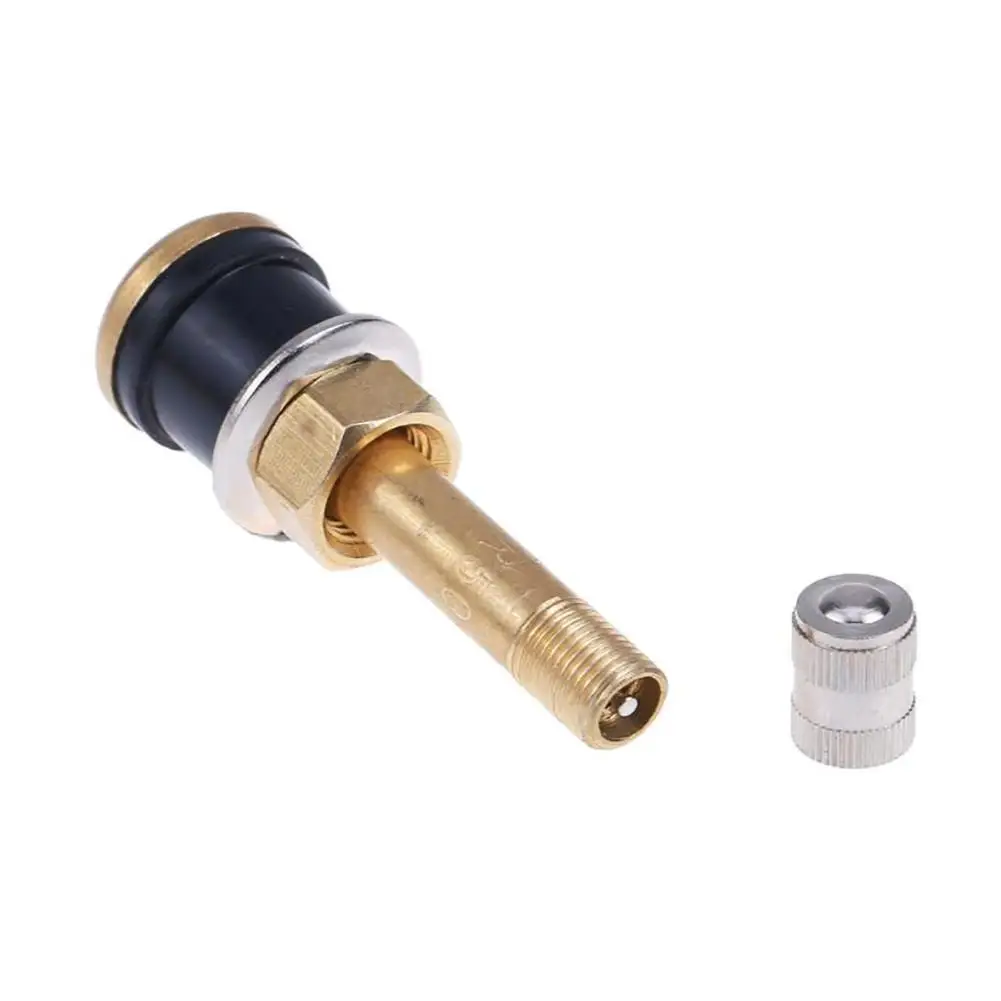 

2pc Universal Tr500 Brass Straight Tubeless Car Truck Bus Valve Core Auto Tire Valve Stem High Quality Car Styling Accessories