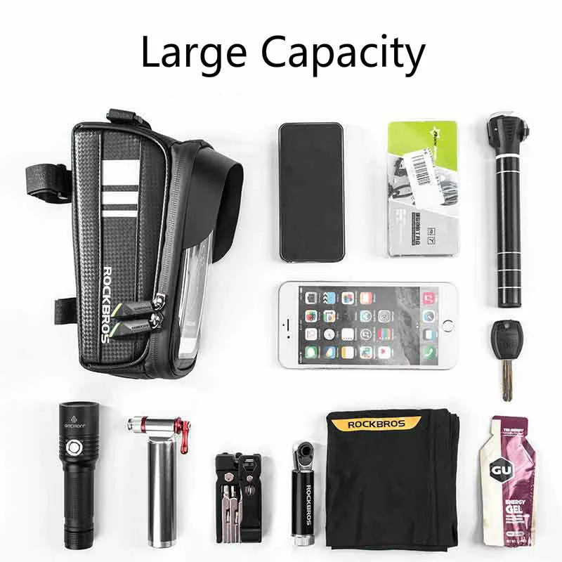 Flash Deal ROCKBROS MTB Bike Waterproof Tube Bag Bicycle Rainproof 6.0 Inches Touch Screen Phone Case Storage Bag Road Bike Accessories 3 Flash Deal ROCKBROS MTB Bike Waterproof Tube Bag Bicycle Rainproof 6.0 Inches Touch Screen Phone Case Storage Bag Road Bike Accessories 3