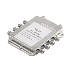 Портативный 2x8 спутниковый сигнал Multiswitch 2150-950 МГц LNB напряжение выбранный переключатель Низкая потеря LNB приемник Multiswitch