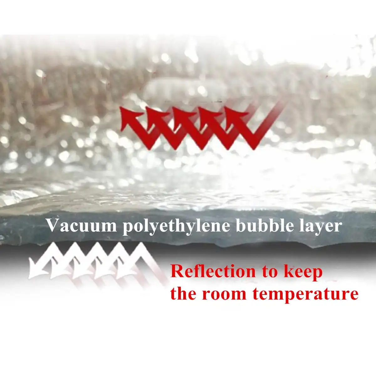 

16 Panel 2 Car Garage Door Insulation Kit Radiant Barrier Double Face Insulation Material For Roof And Sun Room