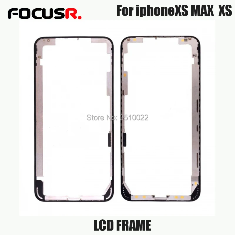 

LCD Front Supporting Frame Bezel Bracket With Sticker Glue And Metal Sheet For iPhone X XS XR XS MAX LCD Frame