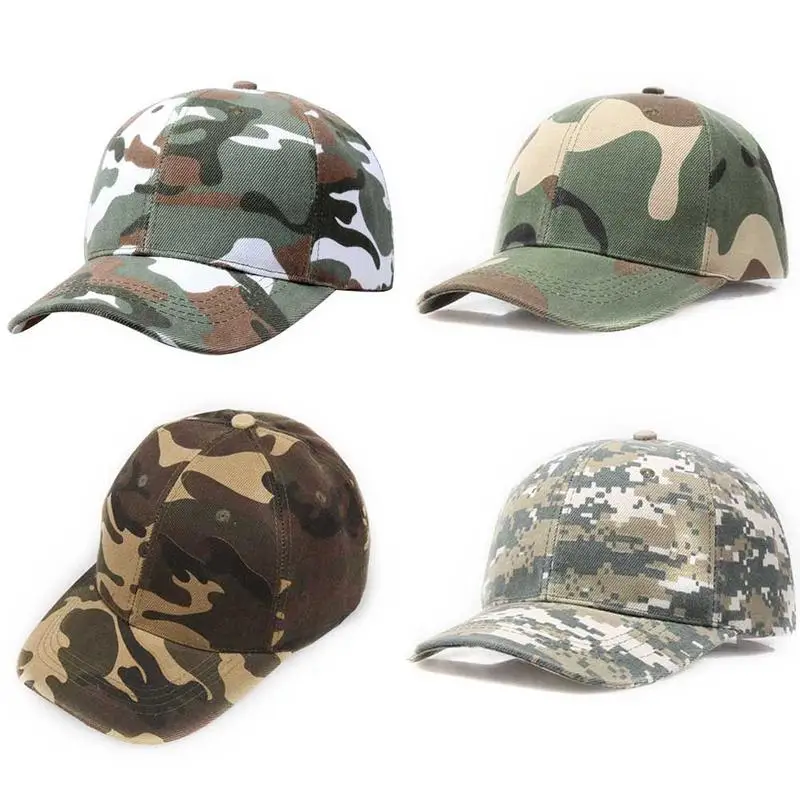 

Camouflage Hunting Hiking Military Cap Tactical Men Women Climbing Outdoor Baseball Caps
