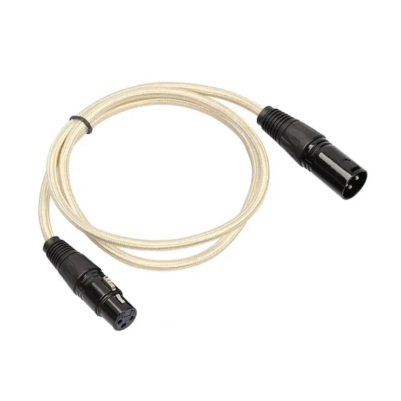 Микрофон аудио кабель 3Pin XLR папа к женскому Удлинительный провод для миксера
