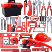 Детский набор инструментов для мальчиков, инструмент для ремонта моделирования, дрель, отвертка для ремонта дома, игрушки, Brinquedos Menino, электрические инструменты