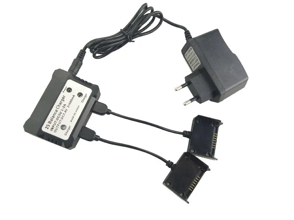 

MJX Bugs 3 pro B3pro HS700 Brushless Four-axis Aircraft Lithium Battery Charger 2 in 1 Balance Charger - European Regulations