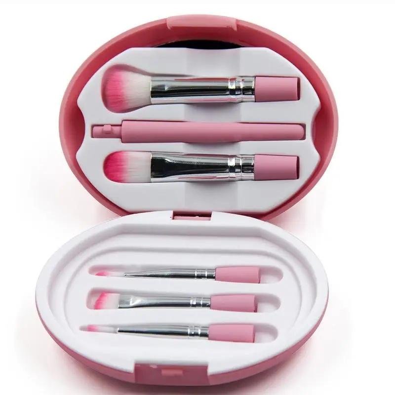 

5PCS / Set Professional Makeup Multi-function Makeup Brush Travel Portable Mini Blush Brush Eye Makeup Brush Set Beauty Tools