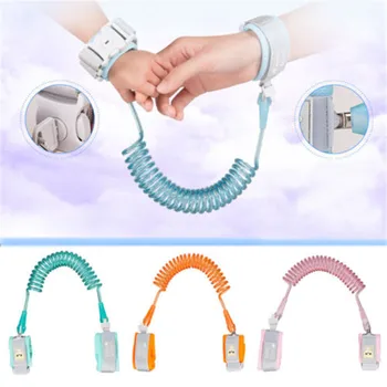 

New Kid Anti-lost Safety Leash Wrist Link Harness Strap Reins Traction Rope Safety Leash Wrist Link Harness Cabinet Locks Straps