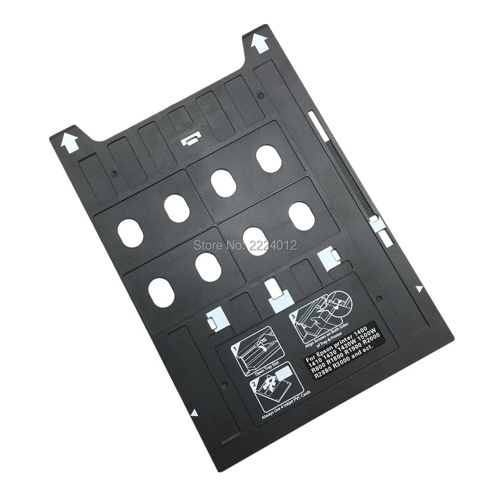 2019 пластиковый струйный ПВХ ID карта лоток для печати Epson 1400 1410 1430 1430W 1500W R800 R1800 R1900