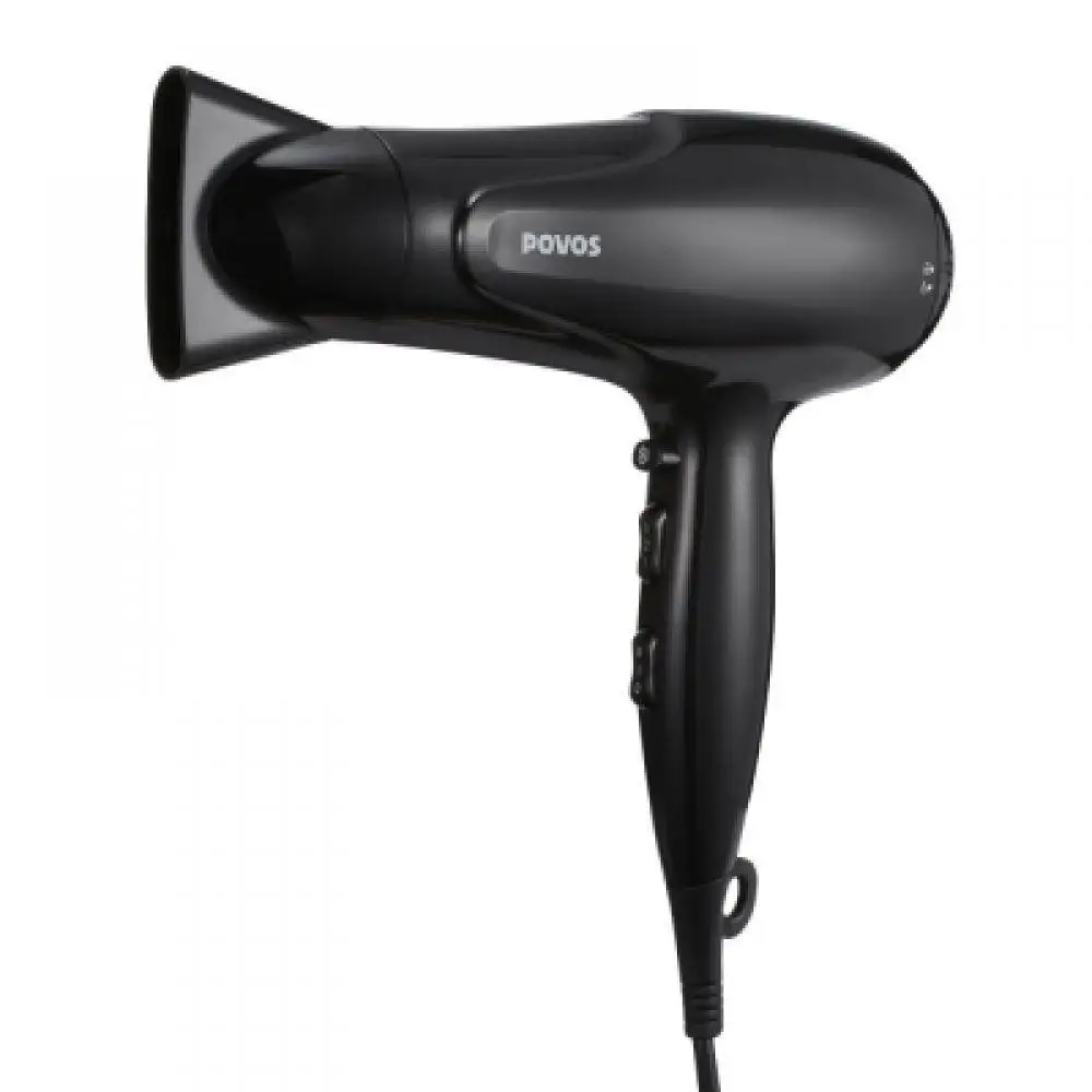 POVOS PH9039 Electric 2200W Hair Blow Dryer with Airflow Concentrator POVOS PH9039 Electric 2200W Hair Blow Dryer with Airflow Concentrator