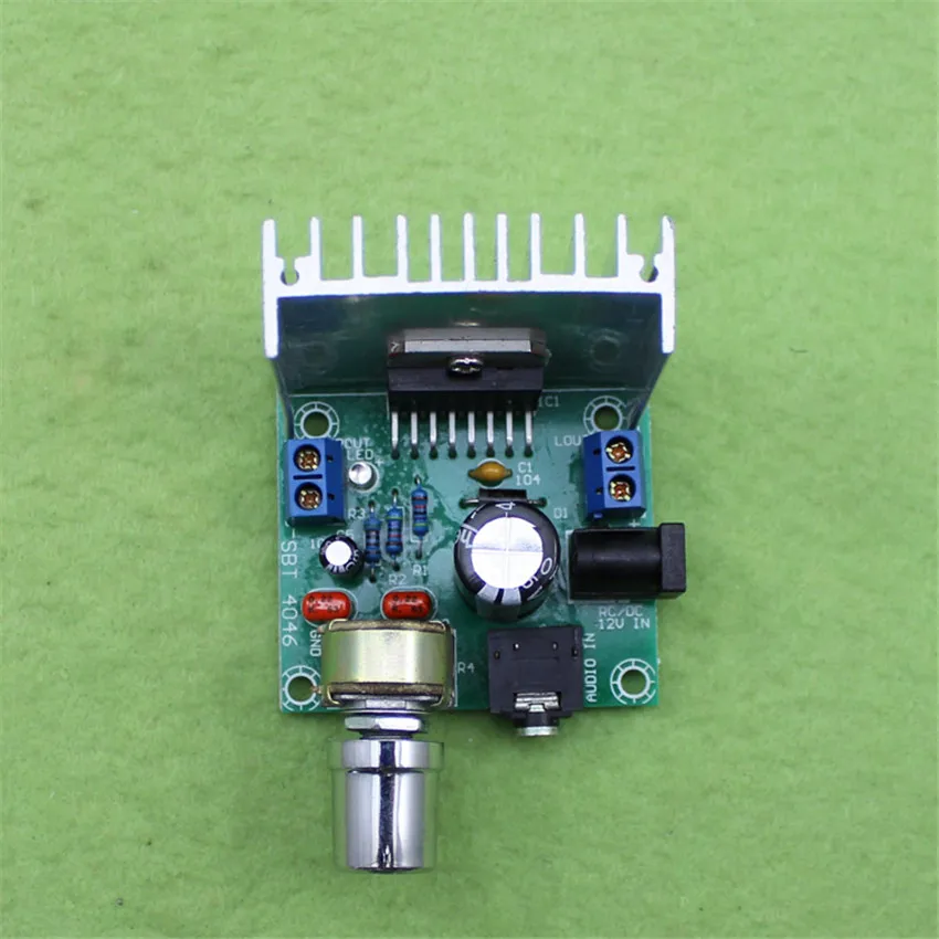 Tda7297 Усилитель мощности доска 2 шума бесплатно Ac и Dc 12 V обработанная