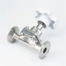 3/" 19 мм 316 нержавеющая сталь санитарно 1,5" Tri Зажим диафрагмы клапан варить пиво молочные продукты