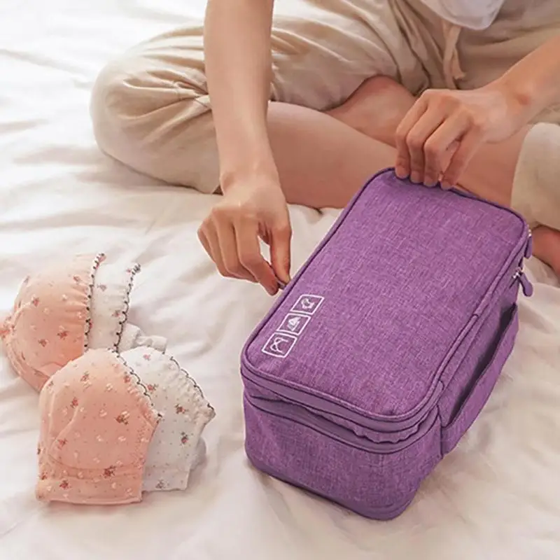 Bra Underware Drawer Organizers Travel Clothes Storage Bag Cosmetic Socks Organizer Wash Pouch Storage Dividers Box