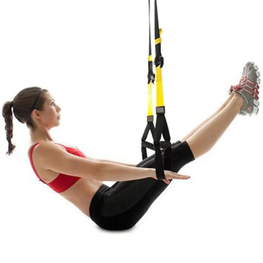 

Weight Fitness Resistance Training Strap Kit Is Easy To Install For Home Gym And Outdoor Workouts Good Quality Useful Equipment