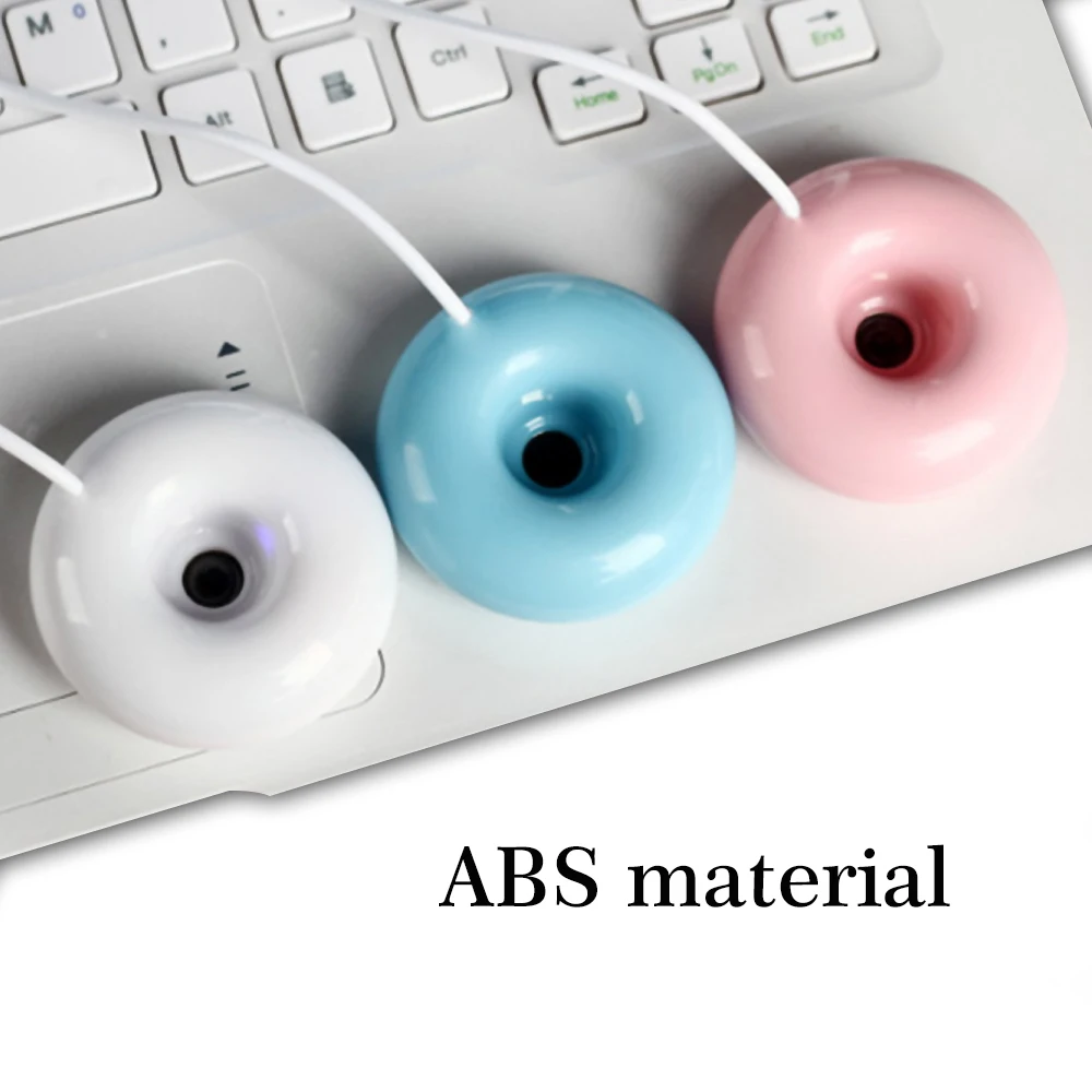 

Floating Mini Doughnut Ultrasonic Humidifier Home Use USB Air Purifier Fresher Portable Purifier Aroma Diffuser Ionizer