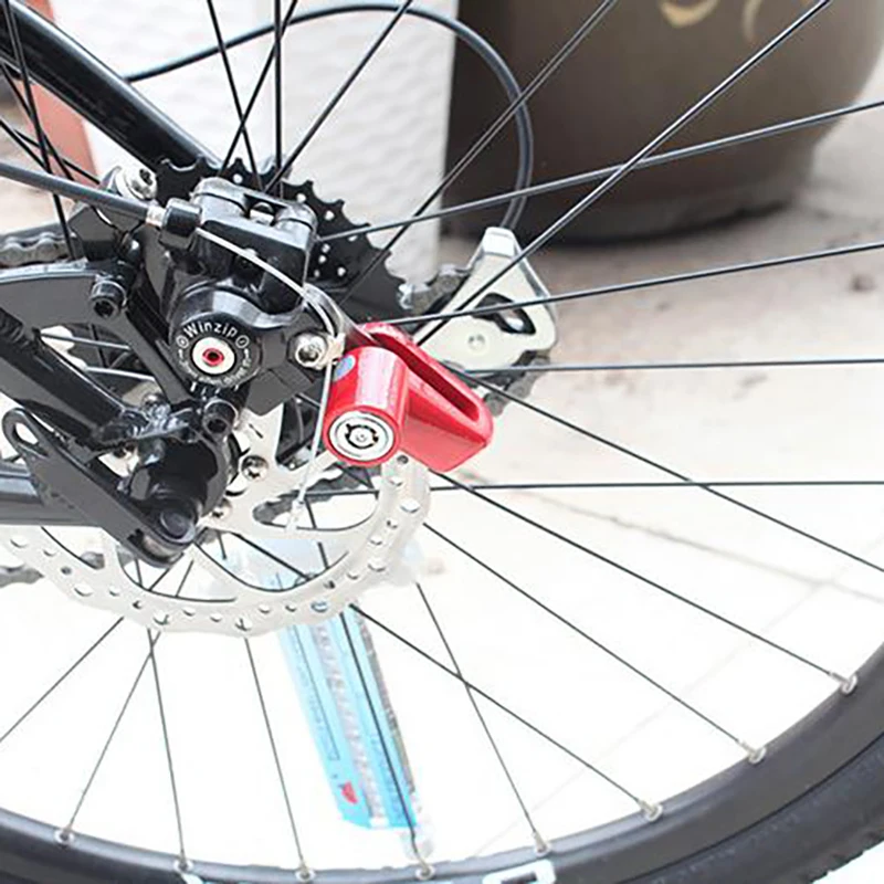 

Bicycle Brake Lock Anti-Theft Rotor Lock Durable Scooter Bike Bicycle Safety Cycling Locks Scooter Alloy Motorcycle Motorbike