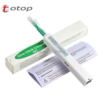 

SC Fiber Optic Cleaner One Click Cleaner Fiber Optic Connector cleaning tool 2.5mm Connector Fiber Optic Cleaning Pen