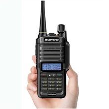Baofeng UV-9R плюс Портативный 10 W IP68 Водонепроницаемый Обновление версии двухстороннее 65 МГц-108 МГц радио УКВ Мини Walkie Talkie телефон