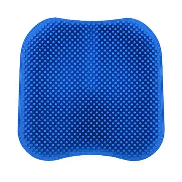 

NEW-Silica Gel Car Seat Cushion Non Slip Chair Pad For Office Truck Home Breathable Silicone Massage Seat Cover 16.5 Inch