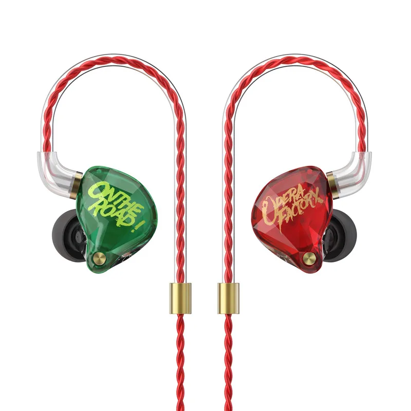 

CLAITE OM1 3.5mm In Ear Dynamic HiFi Monitor Earphone Detachable 2Pin Earbuds Earphones for Rock Metal Music