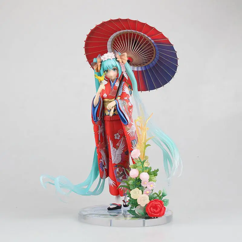 Кимоно гztzmy Hatsune Miku ПВХ сексуальная девушка японское аниме фигурки игрушки