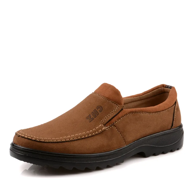 

New 2017 Spring Autumn Men's Flats Breathable Slip on Loafers Men Casual Walking Shoe Quality Driving Flat Footwear