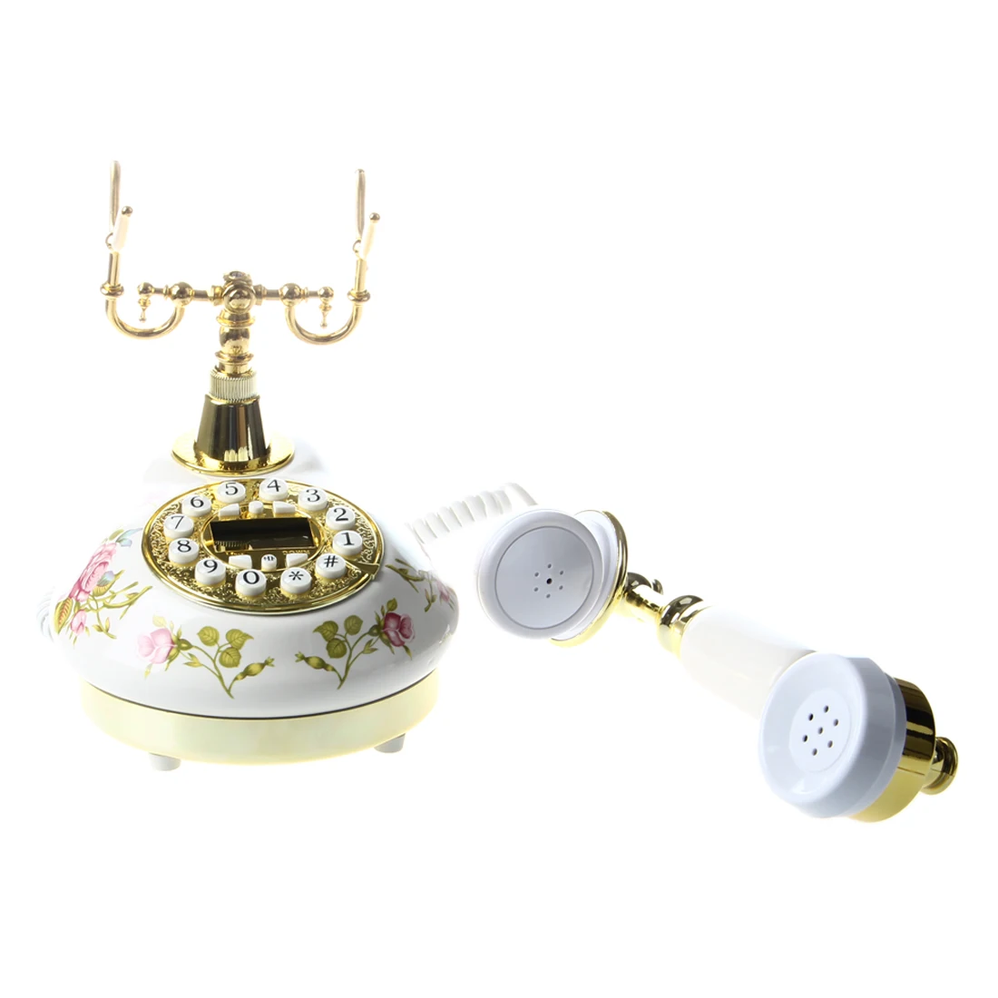 العتيقة مصمم الهاتف الحنين تلسكوب الهاتف خمر السيراميك MS-9100 الأزهار حبالي الهاتف العتيقة مصمم الهاتف الحنين تلسكوب الهاتف خمر السيراميك MS-9100 الأزهار حبالي الهاتف