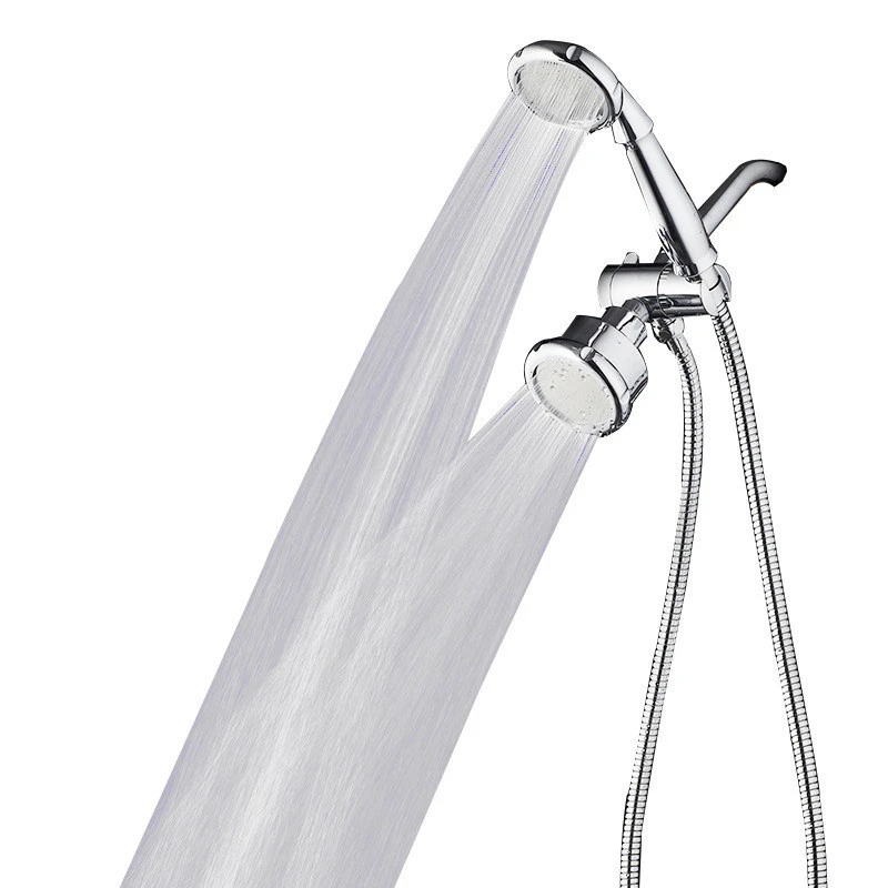 

Handheld Shower and Showerhead Combo Shower System Polish Finished Nano-pressurized Bathroom Faucet Shower Set