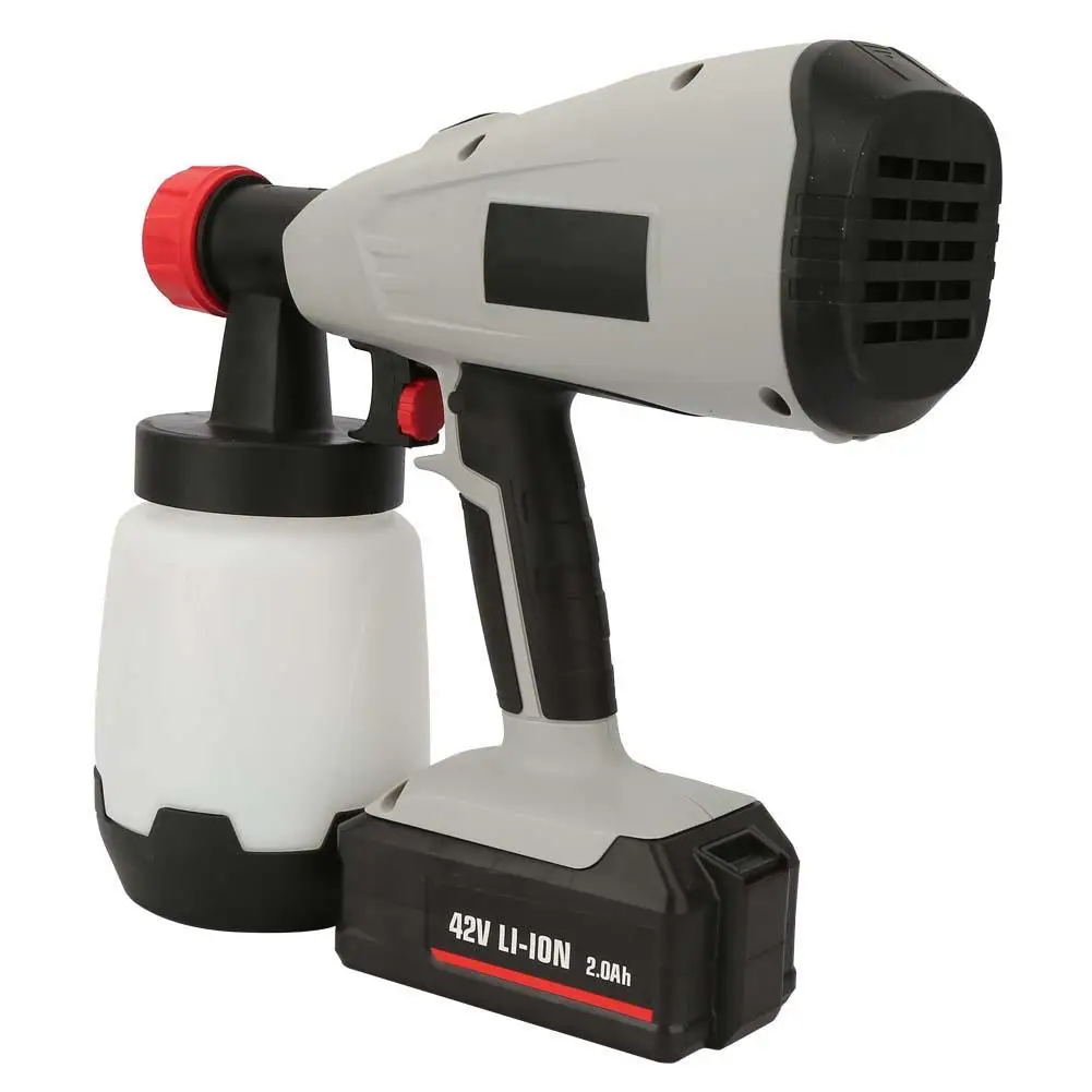 

airbrush gun 42V Multi-purpose Hand-Held Li-Ion Battery High Pressure Spray Gun EU Plug 100-240V 'air gun'