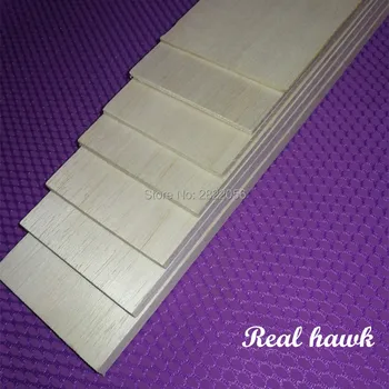

500x80x0.75/1/1.5/2/2.5/3/4/5mm AAA+ Model Balsa wood sheets for DIY RC model wooden plane boat material