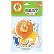 Мягкие пазлы Baby puzzle Vladi Toys Зоопарк