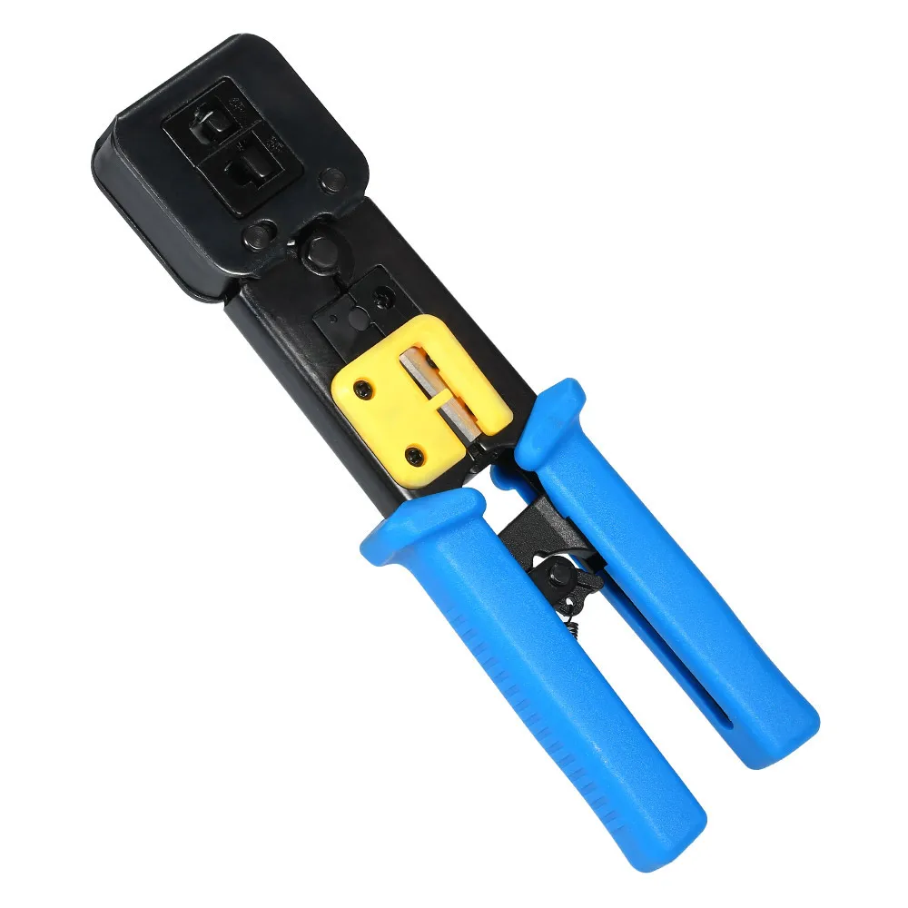 

Multi-functional RJ11 RJ45 Network Telephone Cables Pliers 6P/8P Cable Stripper Cutter Crimping Pliers Crimp Tool