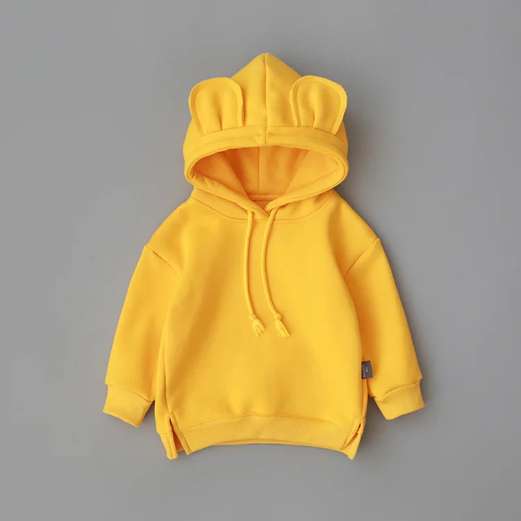 2019 New Spring Autumn Baby Boys Girls Clothes Cotton Hooded Sweatshirt Children's Kids Casual Sportswear Infant Clothing