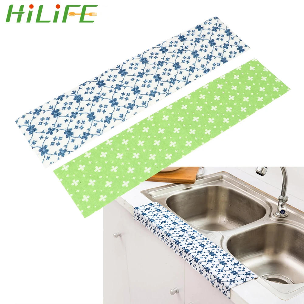 

HILIFE PVC Bathroom Wall Corner Line Sticker can be cut Anti-moisture Self Adhesive Kitchen Sink Waterproof Stickers 11.5*50 cm