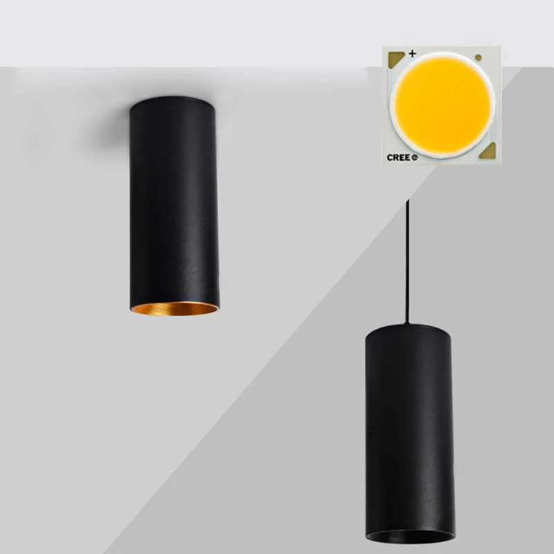 

Spot Light Cylindrical Lamp LED lampara techo Surface Mounted LED Ceiling Lamp LED Downlight 7W 10W 15W LED Ceiling Lamp