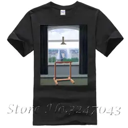 Где Euclide walked T Shirt от Rene Magritte Мужская футболка