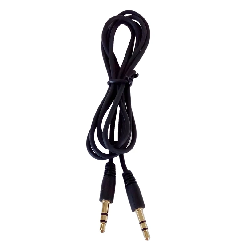 

3.5mm Stereo Plug to Stereo Plug 1.2 Mtrs Gold Audio Cable