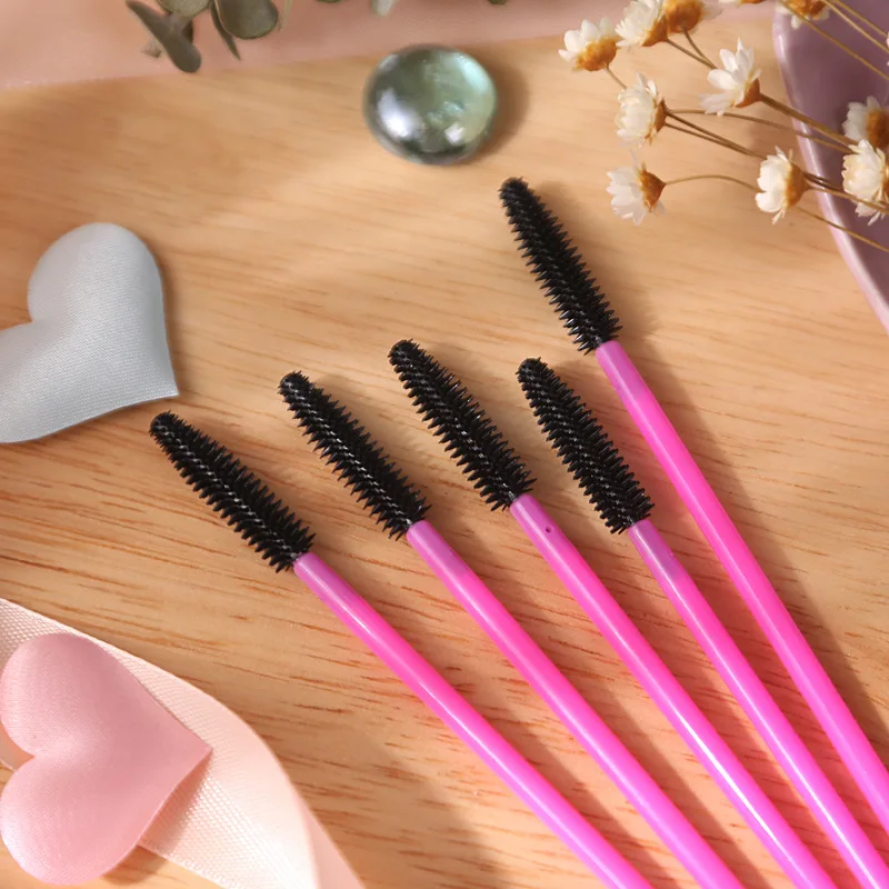 

25/50PCS Eyelash brushes Makeup brushes Disposable Mascara Wands Applicator Spoolers Eye Lashes Cosmetic Brush Makeup Tools