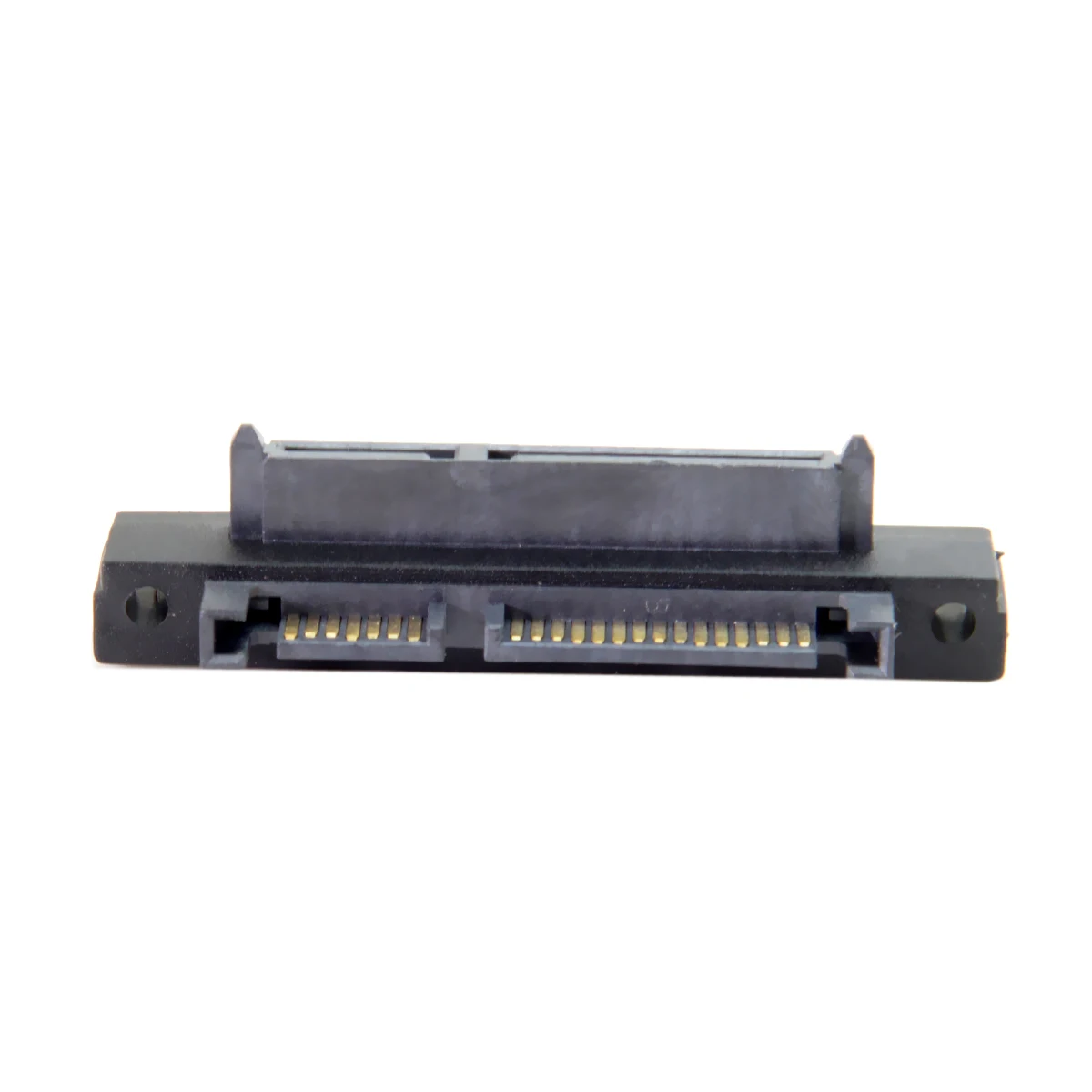 Cablecc SATA 22Pin 7 + 15 Male к Female удлинитель адаптер 90 градусов вверх угловой вниз