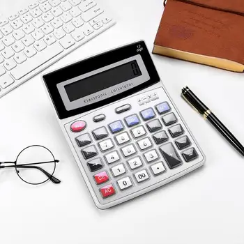 

ALLOYSEED Portable Electronic Calculator Scientific Anti-skid Office/Market Calculate Tool Accounting Special