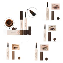 Макияж, карандаш для бровей с кисточкой, водостойкий, для бровей, для татуажа, для бровей, карандаш для бровей, крем, воск, профессиональная косметика, TSLM1