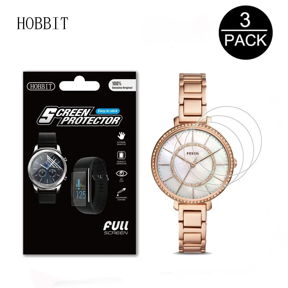 

3Pack Watch Screen Protector for Fossil Womens Jocelyn Watches Explosion Proof Anti-scratch Anti-bubbles LCD Protection Film