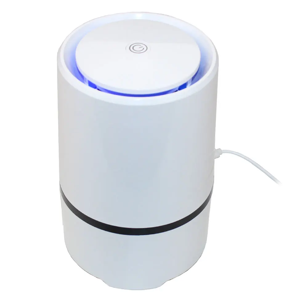 Home Air Purifier with True HEPA Filter for Allergies and Pets Smoke Mold Germs Dust-Odor Eliminator Desktop Cleaner | Бытовая техника