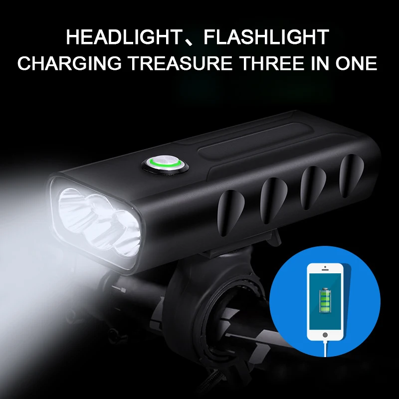 

Glare Cycling Equipment BX2 mountain bike lights Night ride chargeable Super bright headlight Bicycle Light flashlight