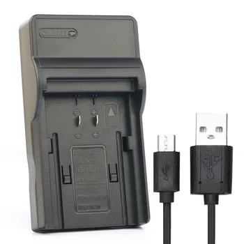 

LANFULANG Micro USB Camera Battery Charger Power Supply For Panasonic VDR-D220 VDR-M50 VDR-M70