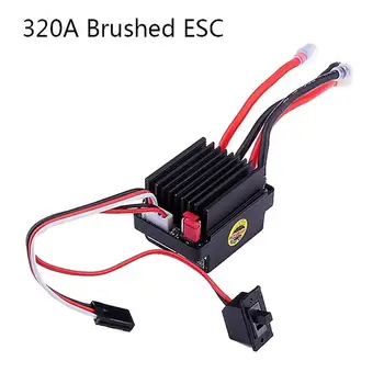 

320A 6-12V Brushed ESC Speed Controller W/2A BEC For RC Boat Car U6L5 O3G8