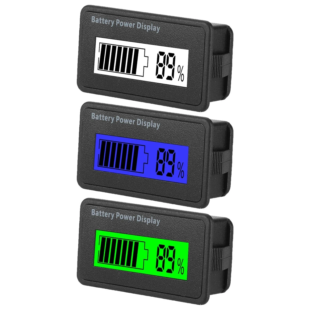 

GY-6H Battery Power Display 12-48V Universal Battery Capacity Indicator Tester Voltmeter