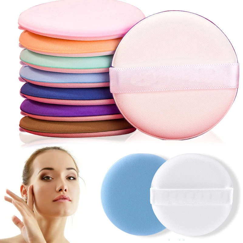7 шт./компл. кушон для макияжа BB/CC спонж для нанесения пудры крем Основа косметическая пудра слоеный сухой и влажный двойного назначения пуф для макияжа