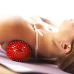 Арахис Мяч для массажа тела колючий точка для снятия боли в мышцах здоровье и гигиена расслабиться инструмент Фитнес мяч для массажа тела