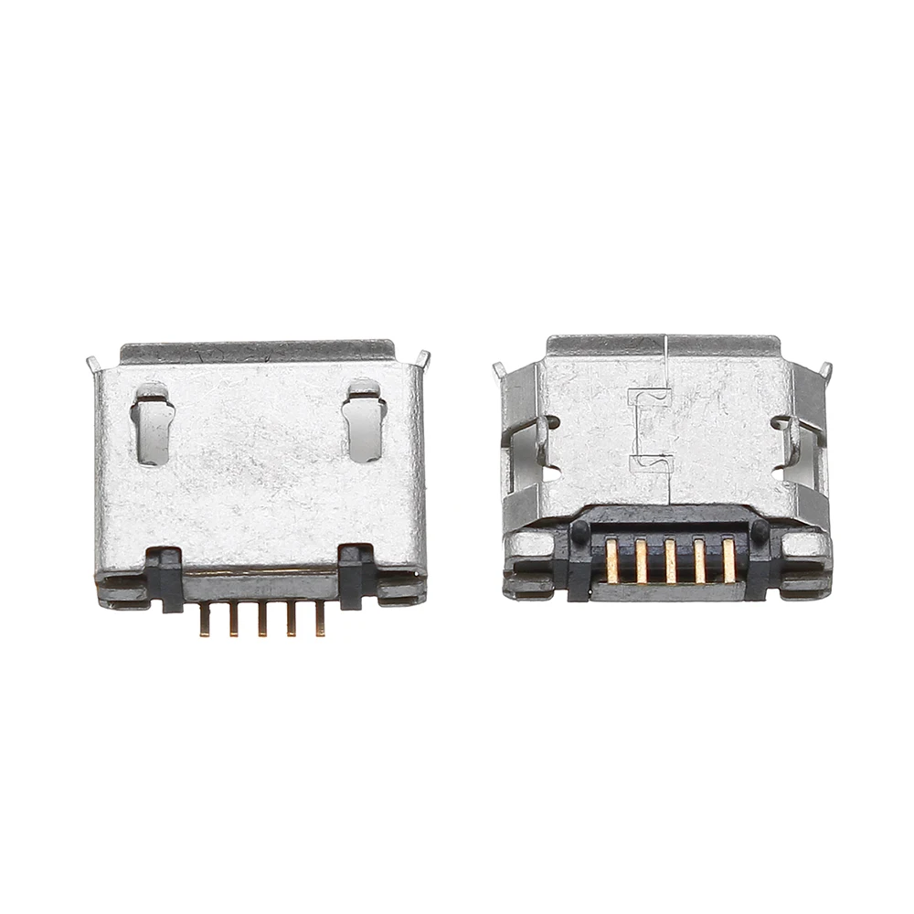 5 шт. Micro USB Type AB гнездо 180 DIP 5Pin разъем для пайки SMT|Корпуса и детали| |